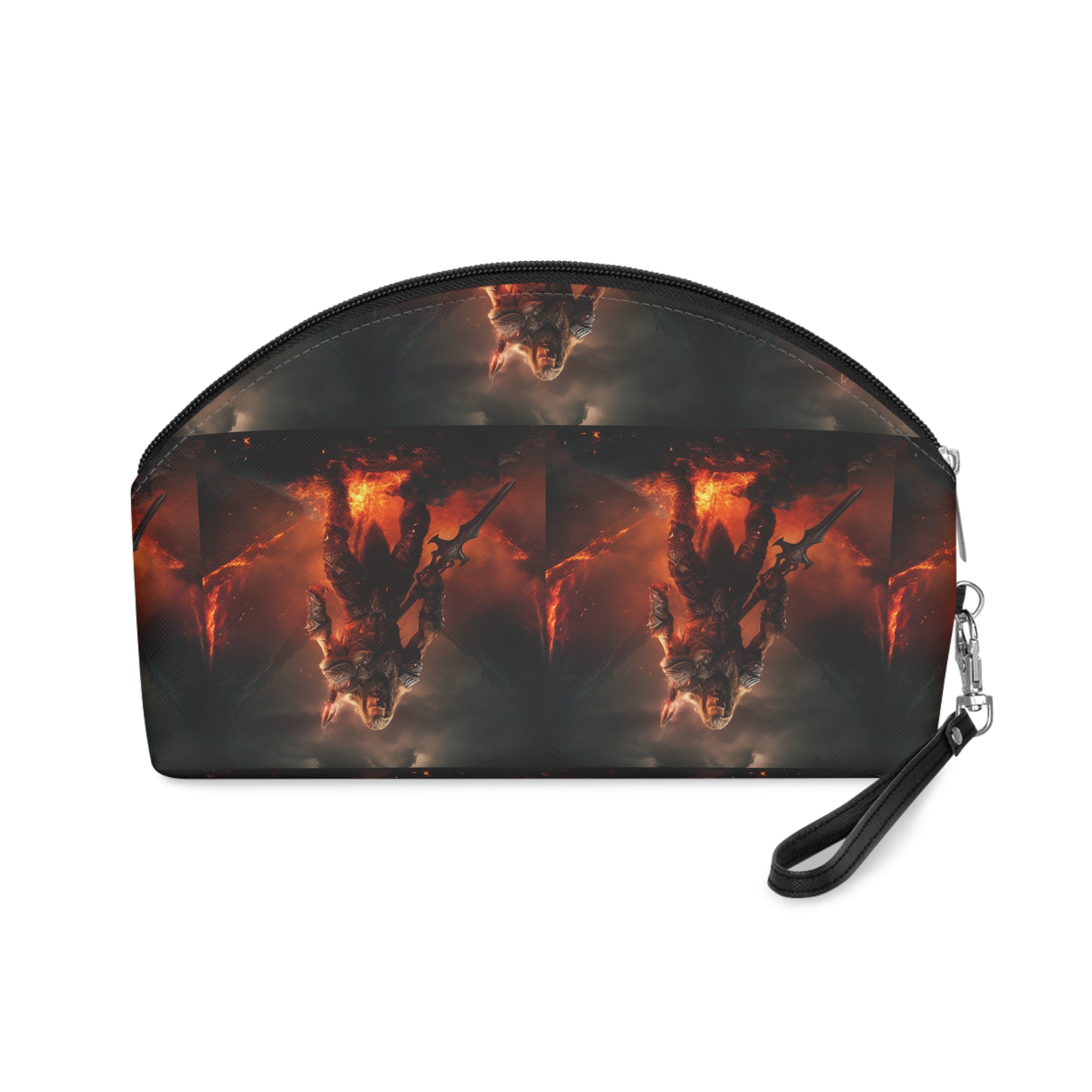 Monstruo Golem Lava Roca Gigante Musculoso (10) Makeup Bag - Image 2