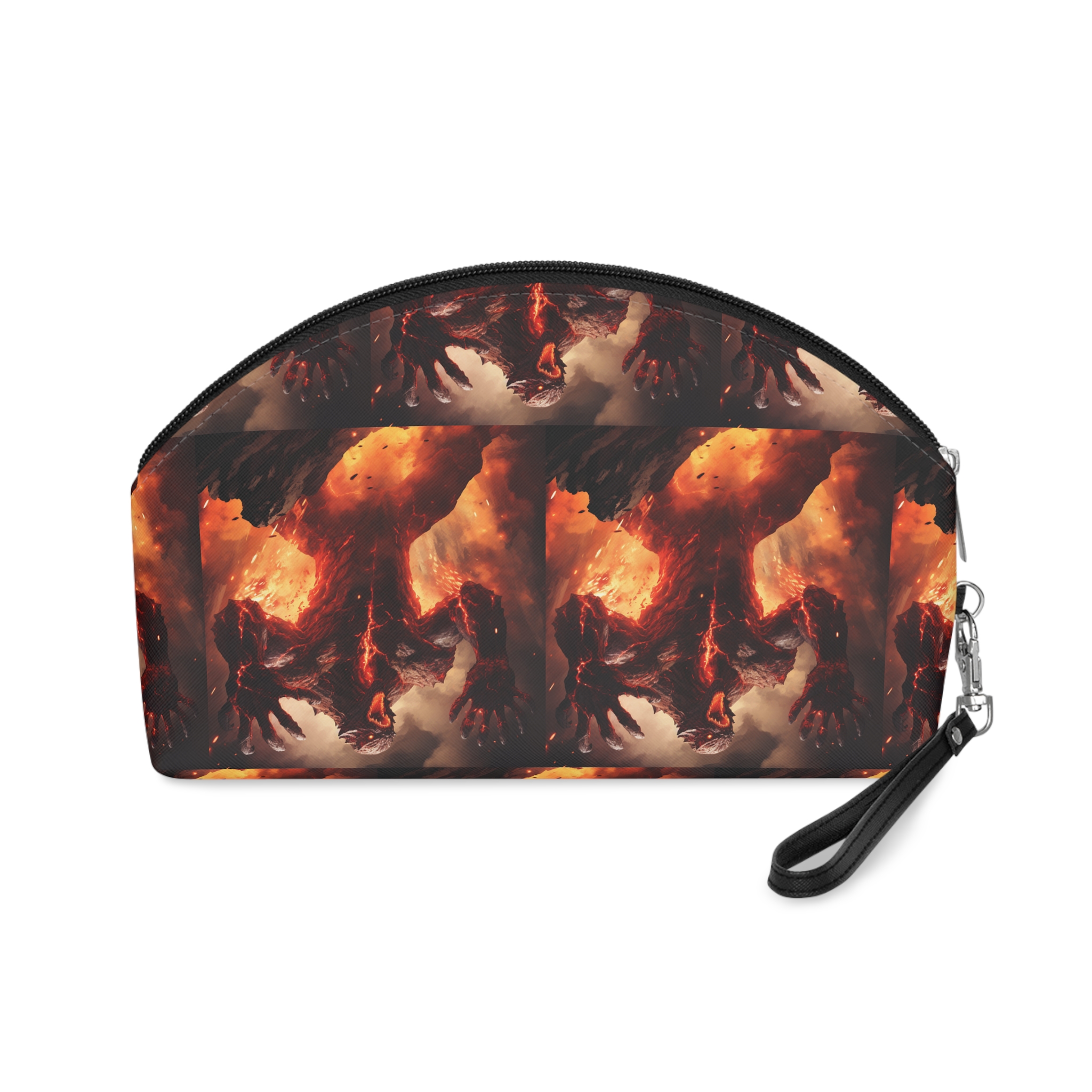 Monstruo Golem Lava Roca Gigante Musculoso (1) Makeup Bag - Image 2