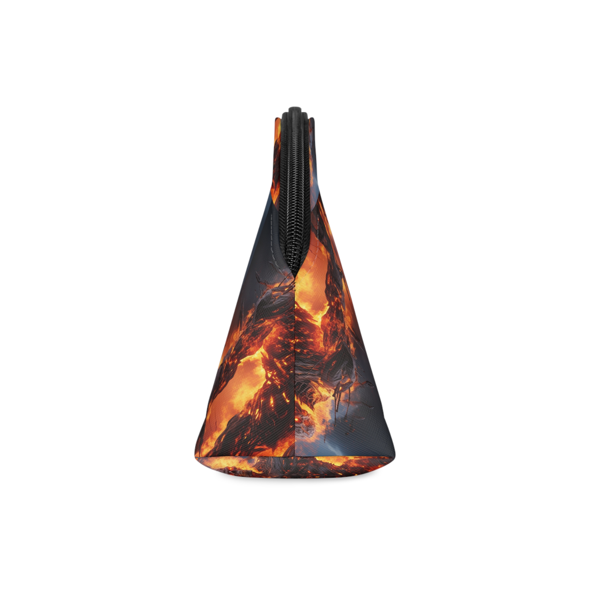 Monstruo Golem Lava Roca Gigante Musculoso (3) Makeup Bag - Image 4