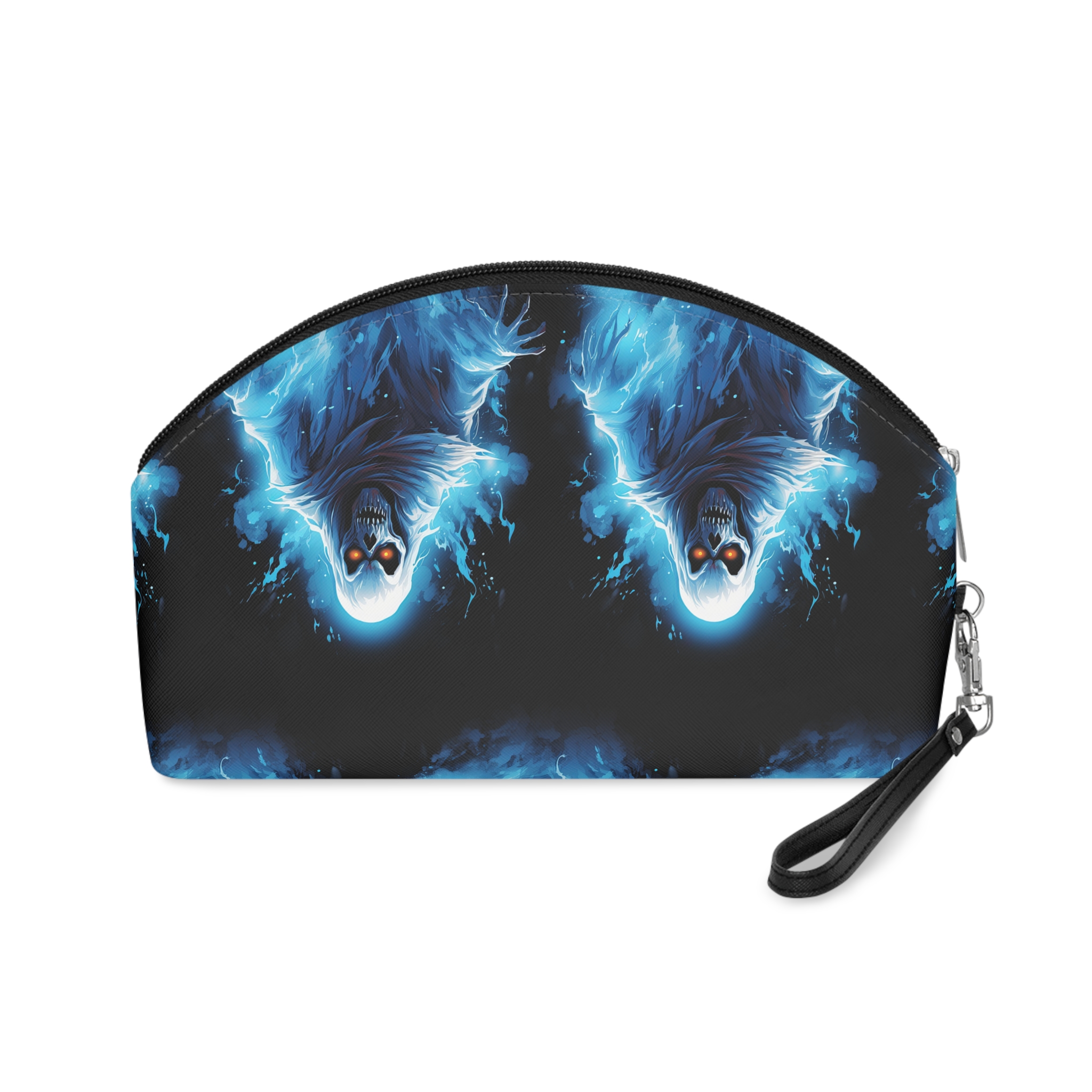 Monstruo Fantasma Vector Diseno Camiseta Profesional (7) Makeup Bag - Image 2