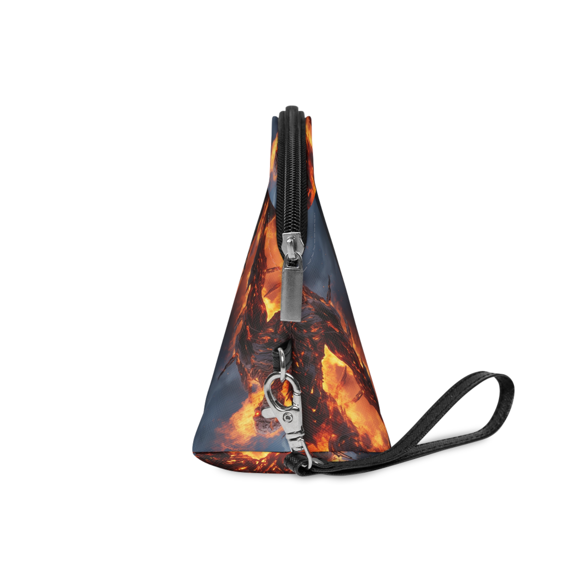 Monstruo Golem Lava Roca Gigante Musculoso (3) Makeup Bag - Image 3