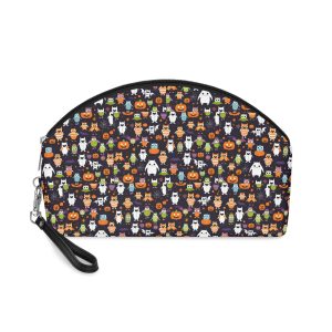 Monstruo Lindo Halloween Patron Costuras Makeup Bag