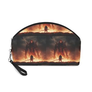 Monstruo Golem Lava Roca Gigante Musculoso (5) Makeup Bag