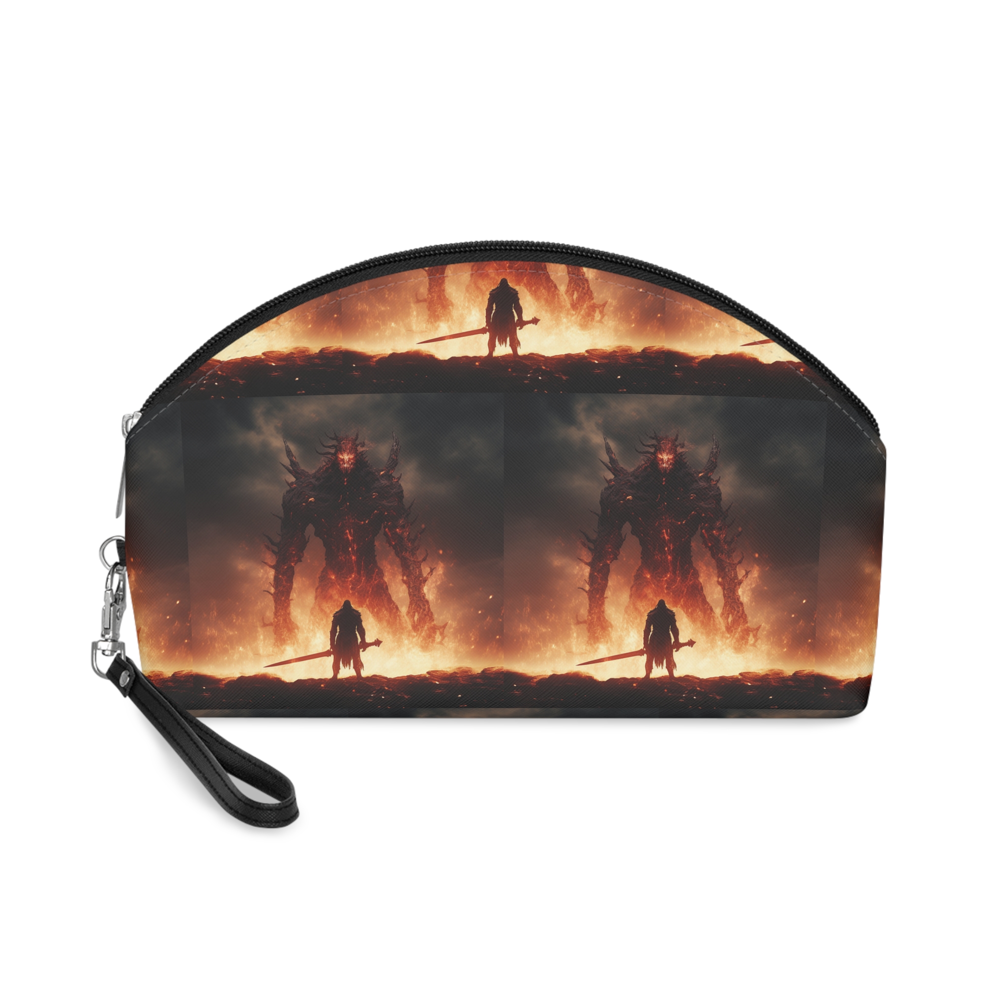Monstruo Golem Lava Roca Gigante Musculoso (5) Makeup Bag